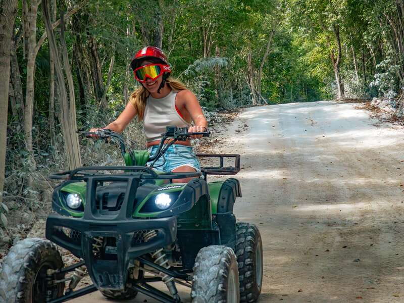 Cozumel: ATV Off-Road Adventure to Jade Cavern - Tequila tasting, with no pressure to participate