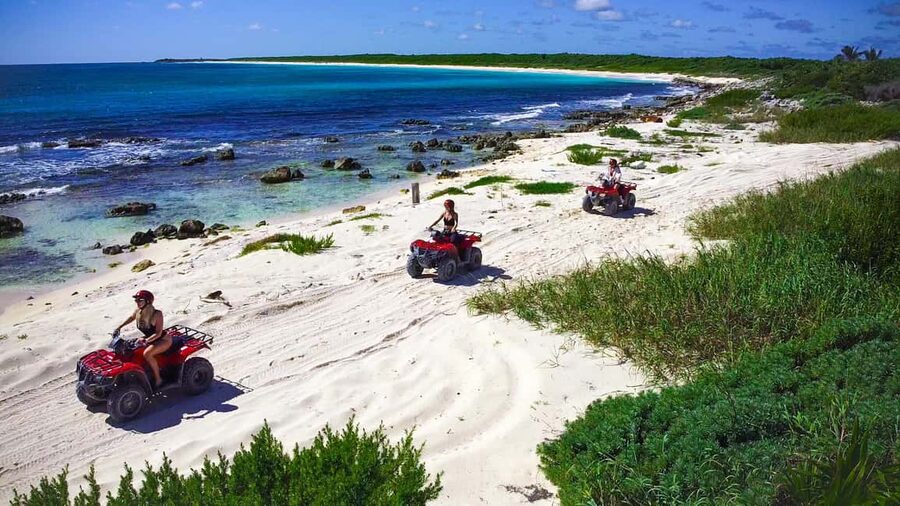 Cozumel: ATV Seashore Adventure & Mayan Cenote Experience - Cozumel’s east coast by ATV