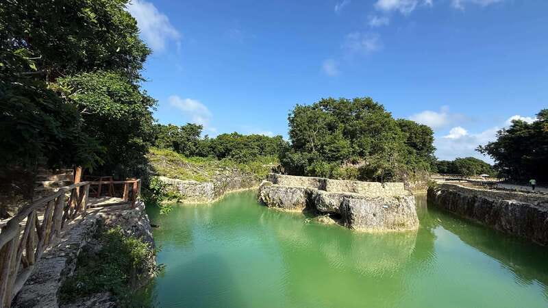 Cozumel: ATV Seashore Adventure & Mayan Cenote Experience - Swimming in a Mayan cenote