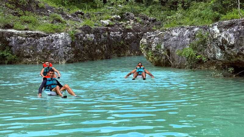 Cozumel: ATV Seashore Adventure & Mayan Cenote Experience - Lunch and water time at Playa Uvas