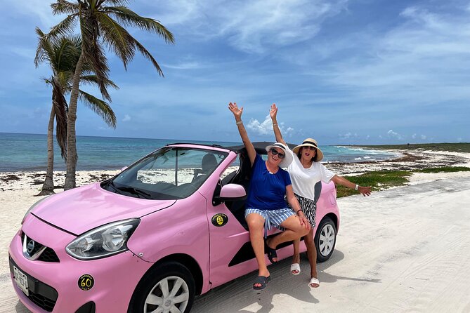 Cozumel In Buggy With Beach Time - Playa Chen Rio and the natural wavebreaker