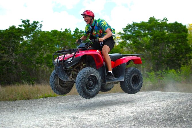 Cozumel Jungle ATV Adventure and Unlimited Beach Break - Two hours at Dzul-Ha Reef