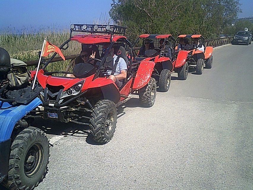 Crete buggy safari - The return to Malia and the swim at Potamos Beach