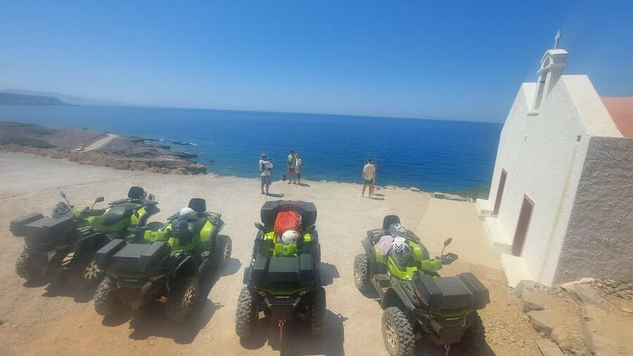 CRETE :MALIA HERSSONISOS QUADS ECOTOUR ADVENTURE - HIGH PERF - What makes this Crete ATV trip different