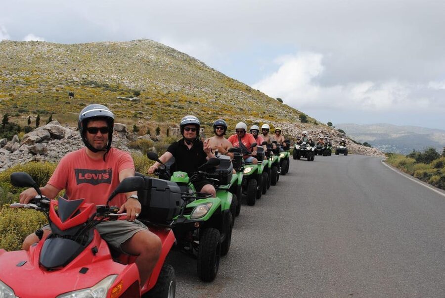 Crete: Off-Road Quad Safari Evening Tour with Hotel Transfer - Sisi, where the road turns local