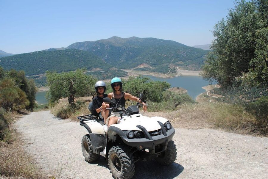 Crete: Off-Road Quad Safari Evening Tour with Hotel Transfer - Prophet Elias chapel and the best view of the evening