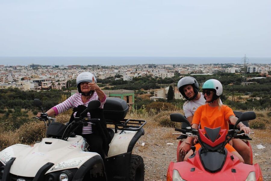 Crete: Off-Road Quad Safari Evening Tour with Hotel Transfer - Pickup, briefing, and your first ride