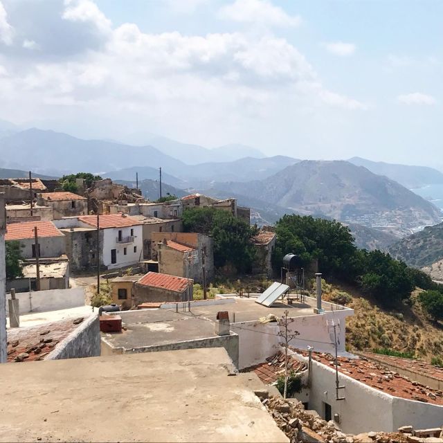 Crete: Quad Safari, Olive Mill with Tasting & Ghost Village - The off-road ride above Agia Pelagia