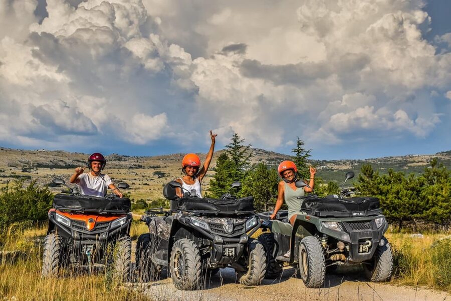 Crete: Quad Safari with Lunch and Swimming in Malia - Pachaligo forest: a useful pause in the shade