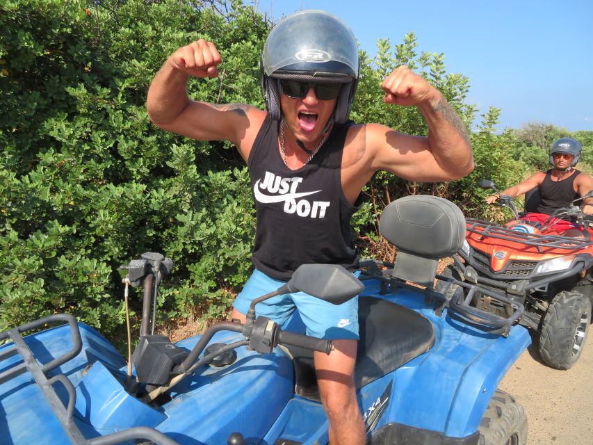 Crete: Quad Safari with Monastery, Malia Palace and Lunch - From hotel pickup to the Malia starting point