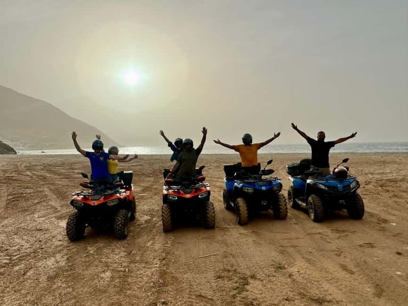 Crete: Quad Safari with Traditional Hidden Villages & Nature - The first ride: rocky ground and wide views