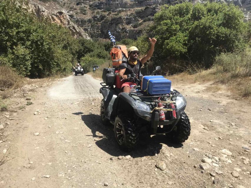 Crete : Safari Tour Heraklion with Quad,Jeep,Buggy and Lunch - Karteros Beach: the tour’s welcome finish