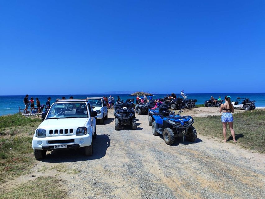 Crete : Safari Tour Heraklion with Quad,Jeep,Buggy and Lunch - Quad route: forest tracks and the view from the hill