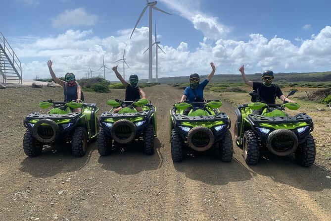 Curacao Atv tour West Adventure - Kokomo Beach gives the shorter route a proper finish