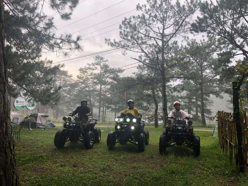 Dalat: 1- or 2-Hour Sightseeing ATV Adventure - Leaving Dalat behind near Da Phu Hill