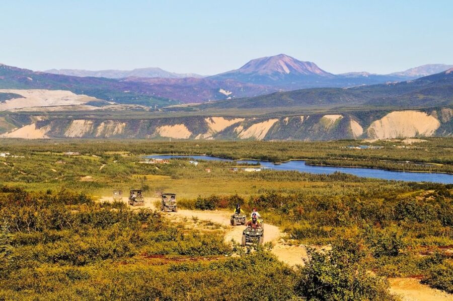 Denali: ATV Trailblazer Tour - Glacial Moraines and Evidence of Earlier Life