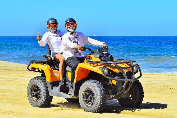 Desert 4x4 ATV Tour with Camel Ride Experience - One hour with camels on the beach