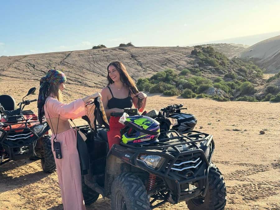 Desert & Beach Quad Adventure With Camel Ride - One and a half hours across Takate