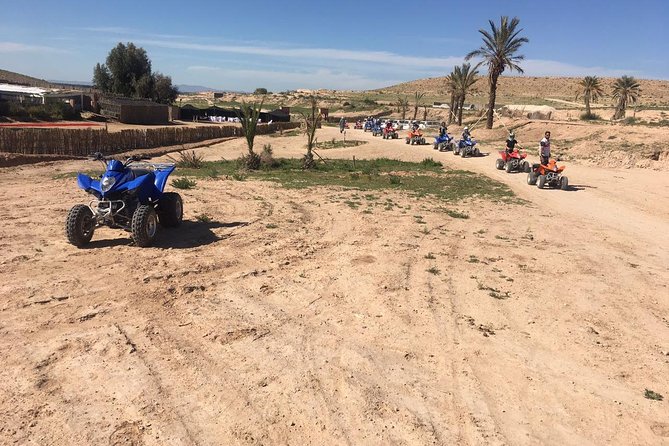 Desert D'Agafay Package - Quad, Dromedary and Dinner Show - Music, Belly Dancing, and Fire Performance