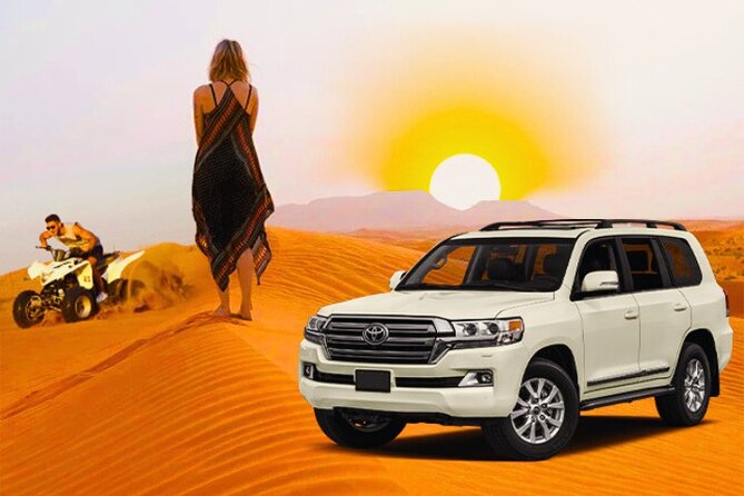 Desert Safari Dubai 30 Mins Quad Bike, Sand Board, Camel Ride BBQ - Key things to know before booking
