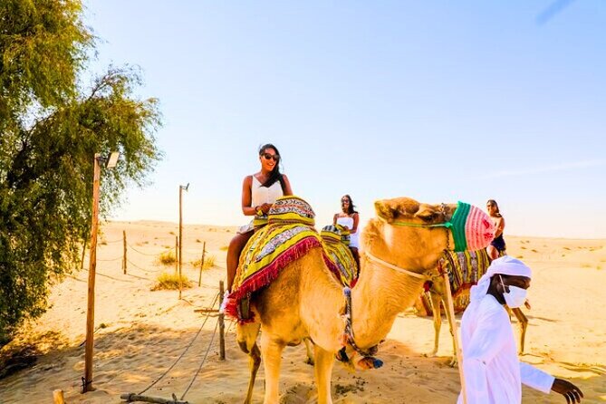 Desert Safari Dubai 30 Mins Quad Bike, Sand Board, Camel Ride BBQ - Quad biking in a restricted desert area