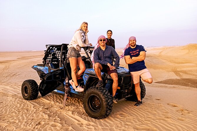 Desert Safari Dune Bashing Camel Ride Sand Surfing Atv or Buggy - Sandboarding on the red dunes