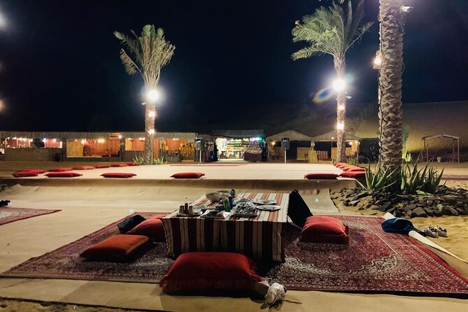 Desert Safari Experience with Dune Bashing and Dinner in Dubai - Local snacks before the evening show