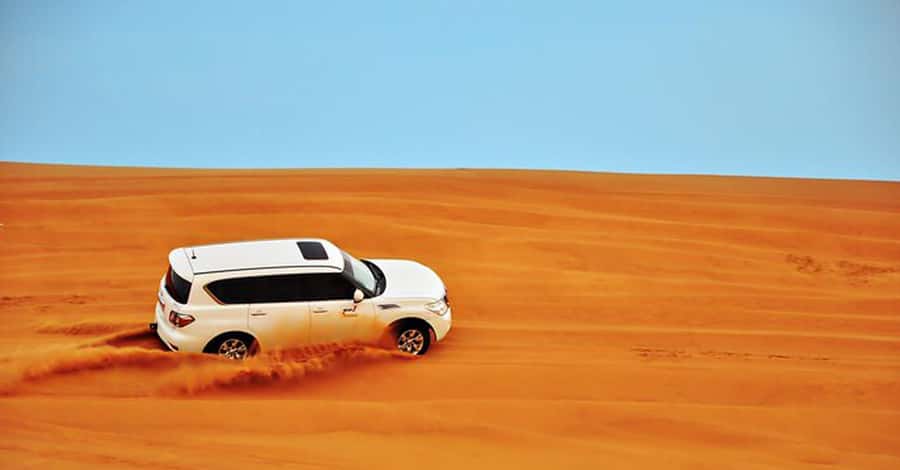 Desert Safari - Private 4WD car - Red dunes, private wheels, and a five-hour evening