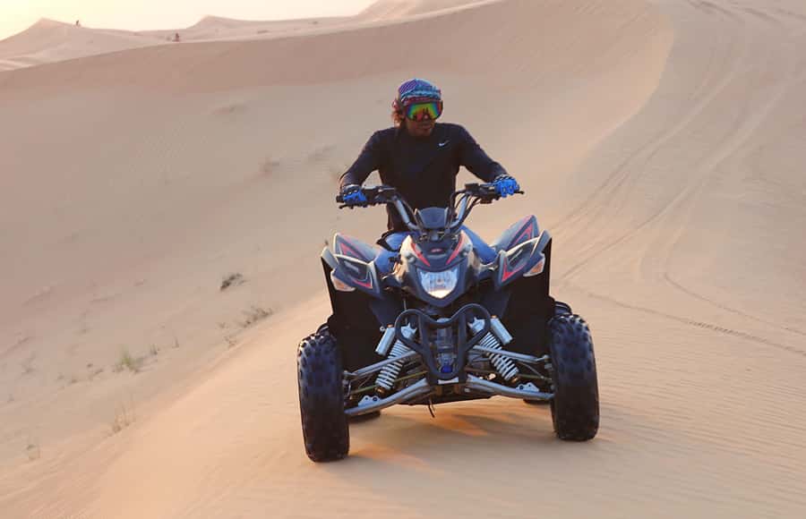 Desert Safari Self-Drive Quad Bike OR Dune Buggy Experience - Family groups, couples, and first-time riders