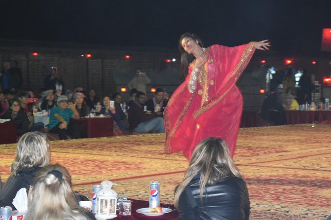 Desert Safari Tour, Quad Bike with BBQ Dinner & Show from Dubai - Camel riding, coffee, and the desert camp