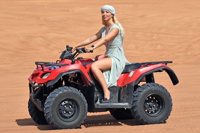 Desert Safari With BBQ Dinner, Quad Bike & Camel Ride from Dubai - From Dubai streets to the Lahbab Desert