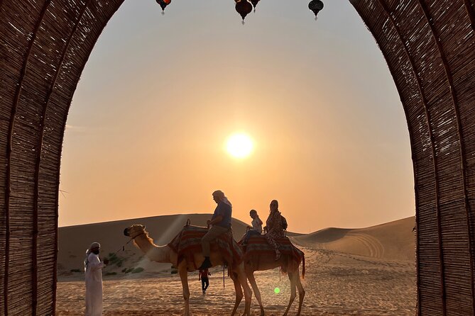 Desert Safari with Dune Bashing and Camel Ride plus Sand Boarding - Group size and the feel of the afternoon