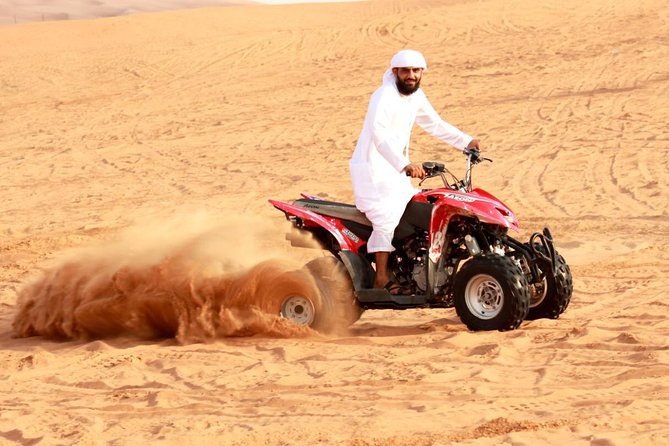 Desert Thrills: Evening Safari with Quad Bike & Camp Activities - Why the included quad bike matters