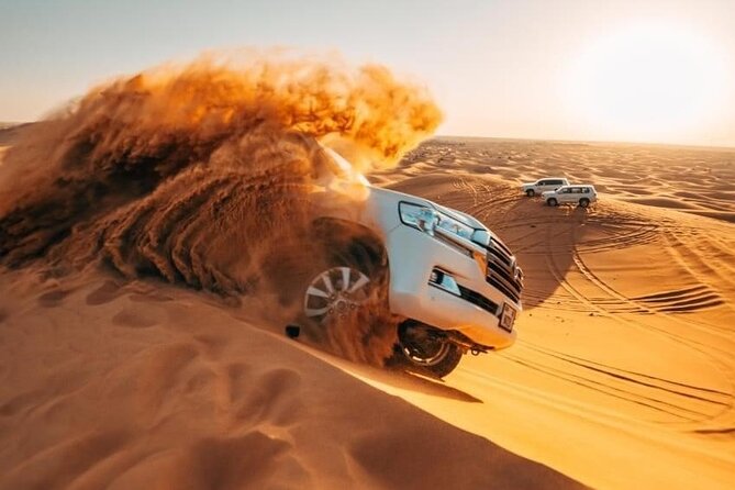 Desert Thrills: Evening Safari with Quad Bike & Camp Activities - From Dubai pickup to the red dunes