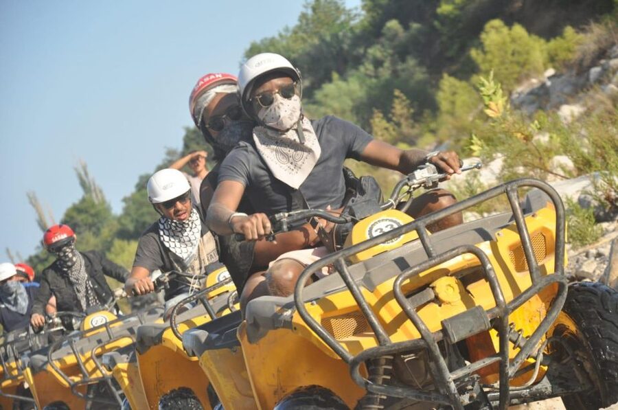 Didim/Altinkum: ATV Quad Safari Experience - Leaving Didim behind on four wheels