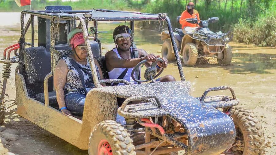 Discover Punta Cana Tour Buggy & ATV Tour Macao Beach Cenote - The Dominican house and local tastings
