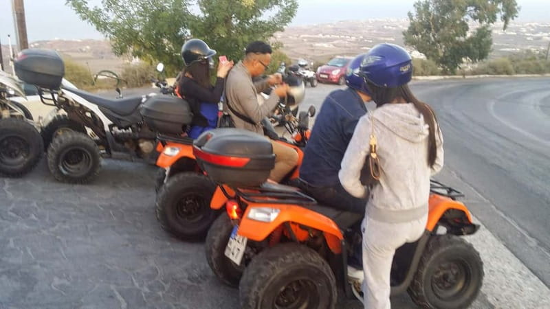 Discover Santorini on Quadbike Available with pick up! - Building your own Santorini route