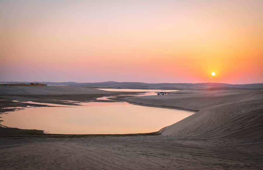 Doha Activities: Desert Safari, Dune Bashing & Inland Sea - One hundred minutes of dunes, sand, and speed