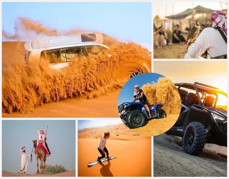 Doha Adventure Quad Bike Safari, Camel Ride & Refreshments - Getting ready for the quad bike ride