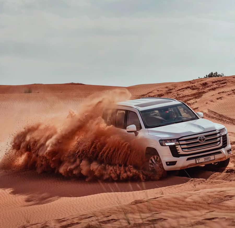 Doha: ATV/Desert Safari with Activities and Inland Sea Stop - Camel riding and the first desert stop