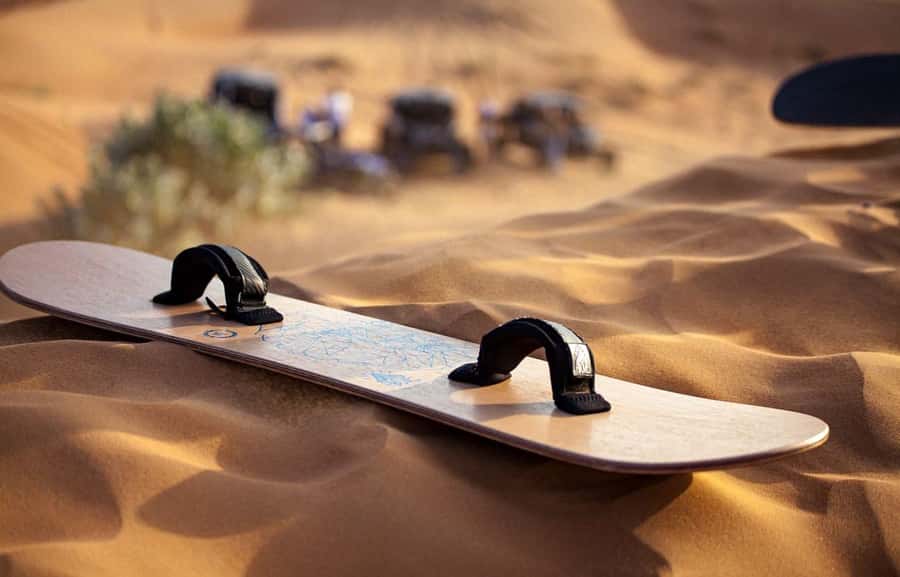 Doha: ATV/Desert Safari with Activities and Inland Sea Stop - Sandboarding on the dunes