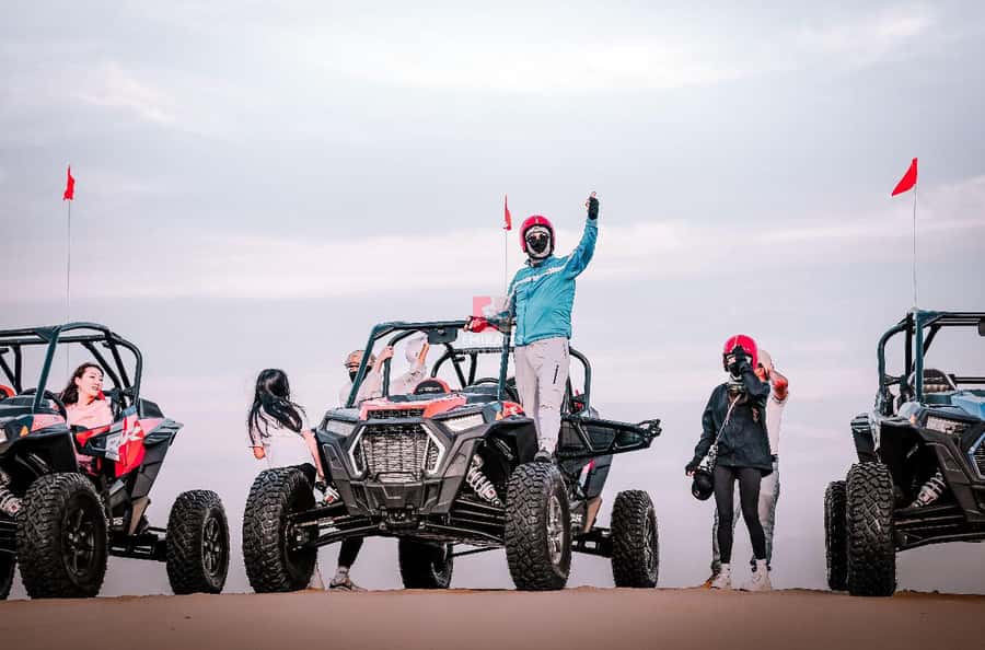 Doha: ATV Quad Bike and Buggy Desert Safari with Camel Ride - Buggy upgrades and equipment rules