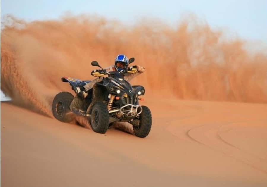 Doha:ATV,Quad or Buggy Dune Bashing,CamelRide & Sandboarding - Which guide can shape the day