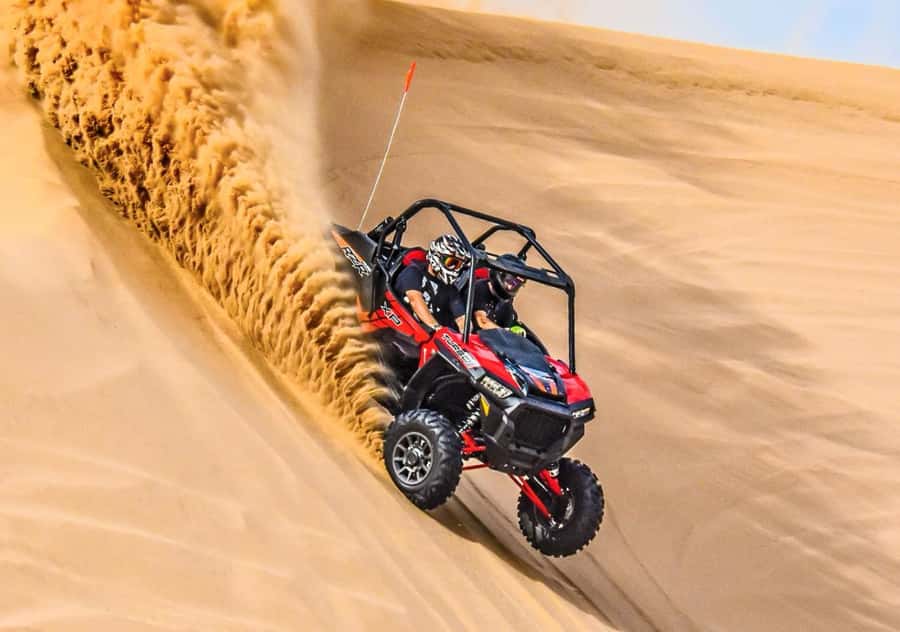Doha: Desert All Activities ATV Quad Bike, Dune Bashing - Sealine Beach Resort and the first camel ride