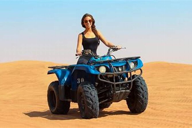 Doha Desert Safari Camel Ride Dune Bashing and ATV Bike - Camel riding slows the pace
