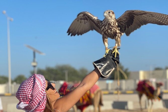 Doha Desert Safari Camel Ride Dune Bashing and ATV Bike - The Inland Sea gives the trip its strongest setting