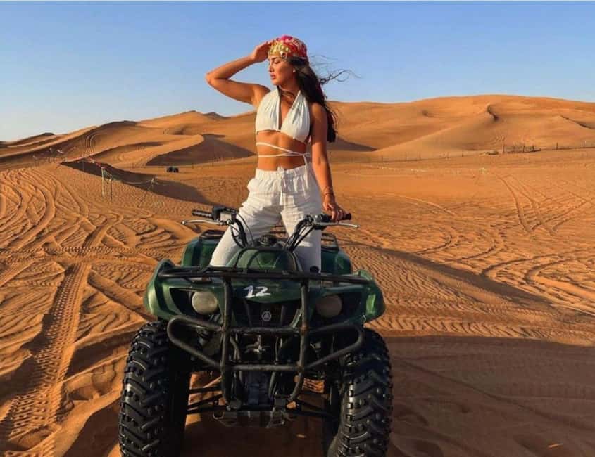 Doha: Desert Safari, Camel Ride, Dune Bashing & Inland Sea - Dune bashing across the desert