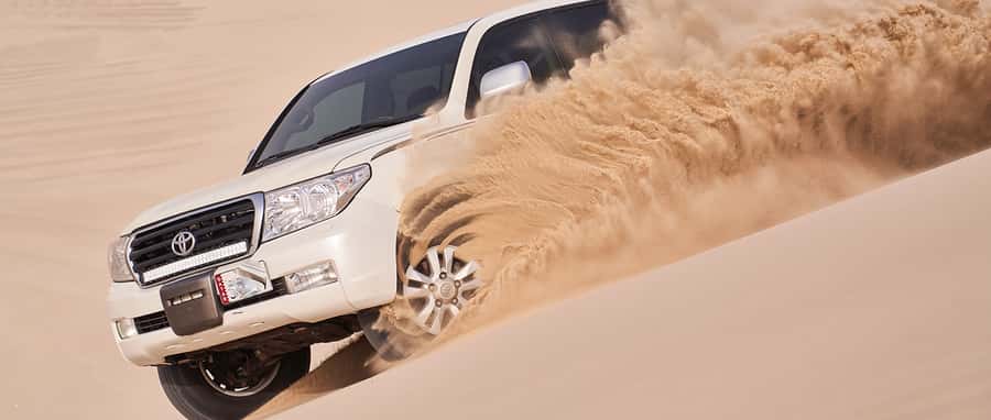 Doha: Desert Safari, Dune Bashing, Inland Sea With Transfers - The first 40 minutes of dune bashing