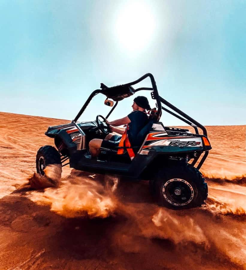 Doha: Desert Safari Experience – Quad Bike, Buggy/Camel Ride - Dune bashing with an experienced driver