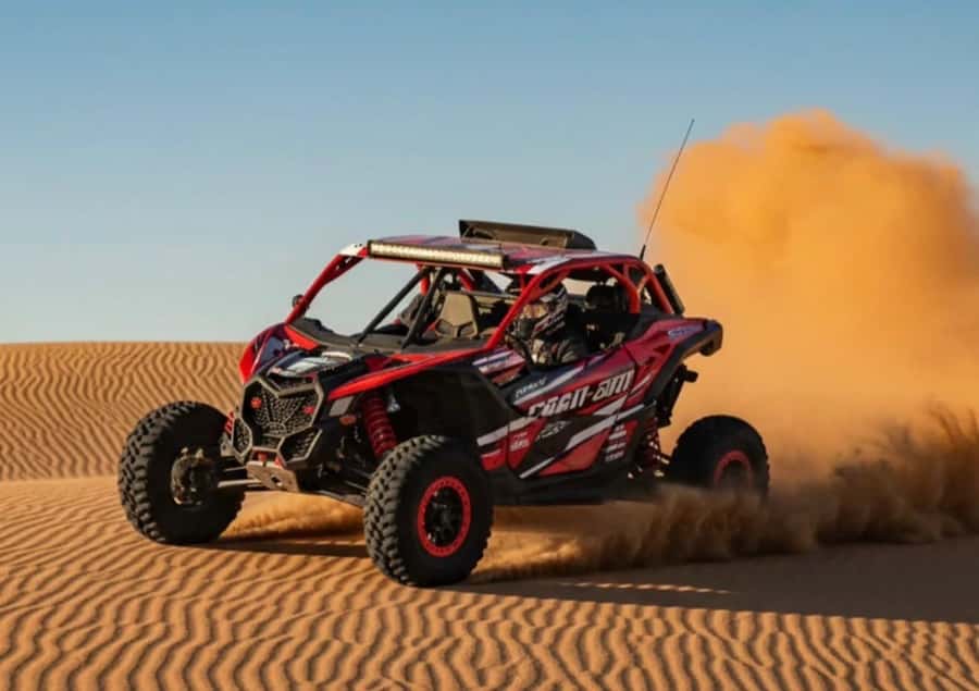 Doha: Desert Safari, Quad Bike, Camel Ride & Inland Sea Tour - The first desert stop: quad biking and wide-open views
